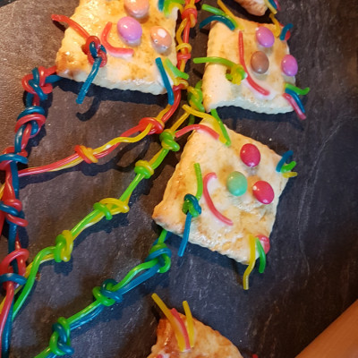 Herbstdrachen gebacken